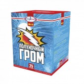 Полуночный гром 25 х 0,8" - Салюты и фейерверки на 25 залпов купить в Омске