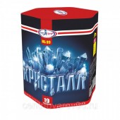 Кристалл 19 х 1,2" - Салюты и фейерверки на 19 залпов - батареи салютов в Омске