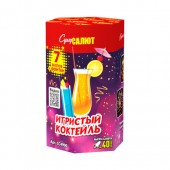 Супер салют Игристый коктейль 7 х 0,8" Фонтан + салют - Наземный фейерверк в Омске